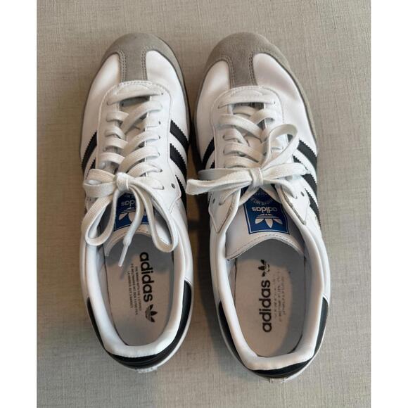 Adidas Samba OG Sneakers Cloud White Core Black Gum Size 12 - Picture 5 of 7